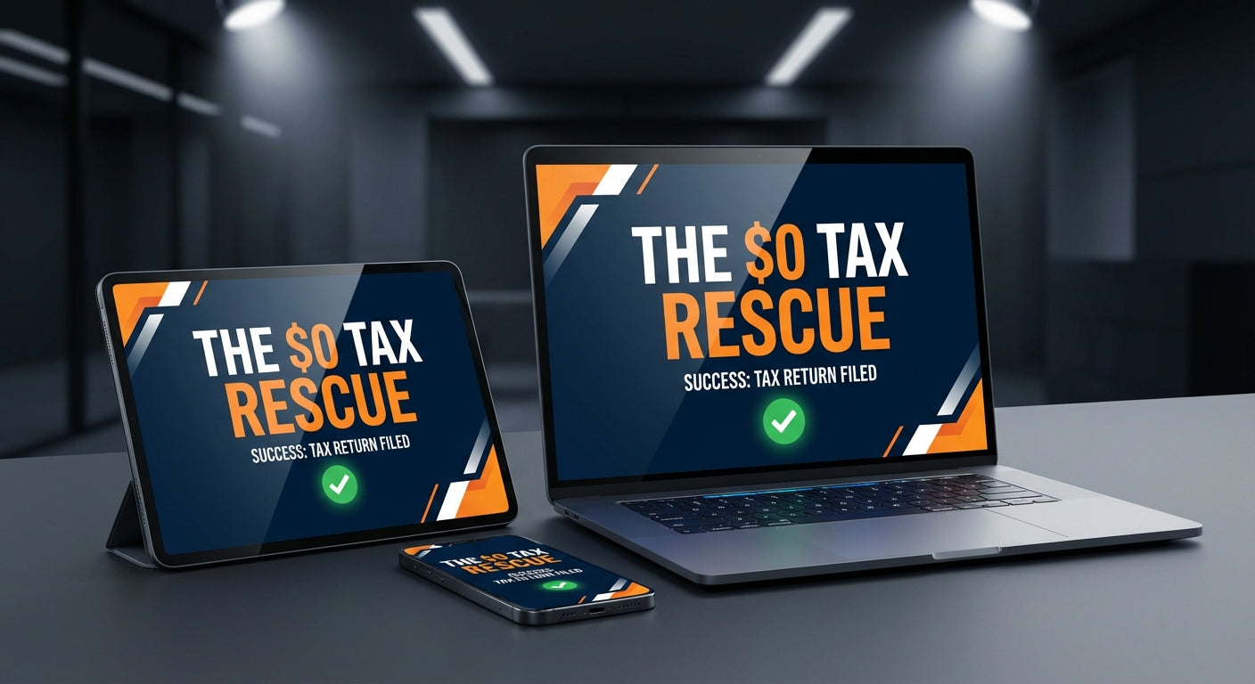 The $0 Tax Rescue Guide + 3 Exclusive BONUSES
